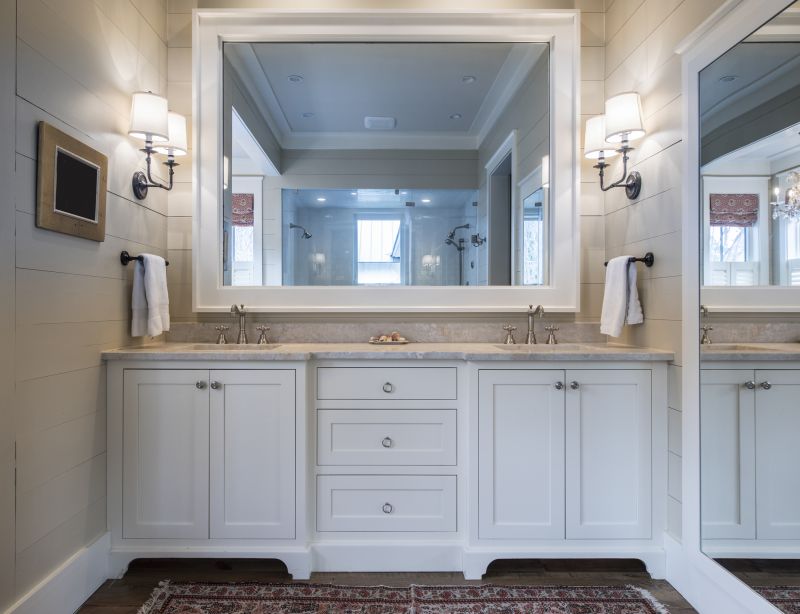 Modern Vanity with Double Sinks